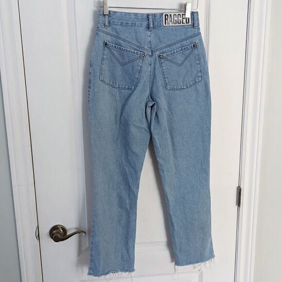 The ragged priest Mom distressed jeans size 26 @A3 - Picture 6 of 11